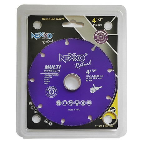 Disco de Corte Multipropósito Nexxo Retail